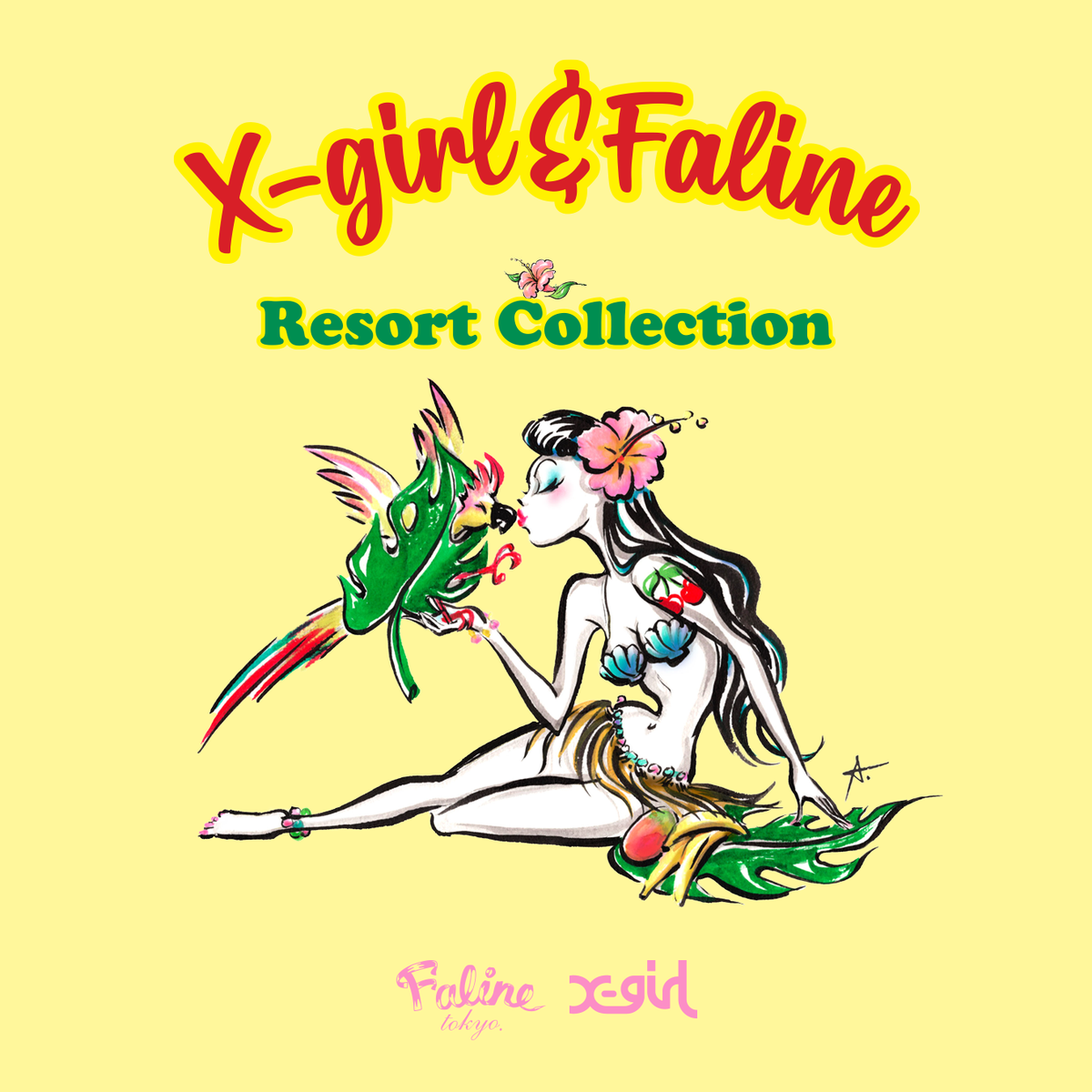 X-girl x FALINE – Faline Tokyo