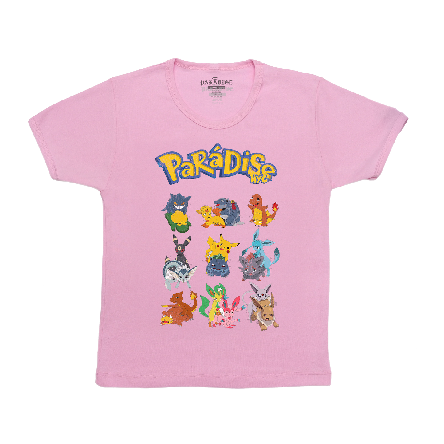 Paradis3 POKE-DISE BABY TEE in Pink