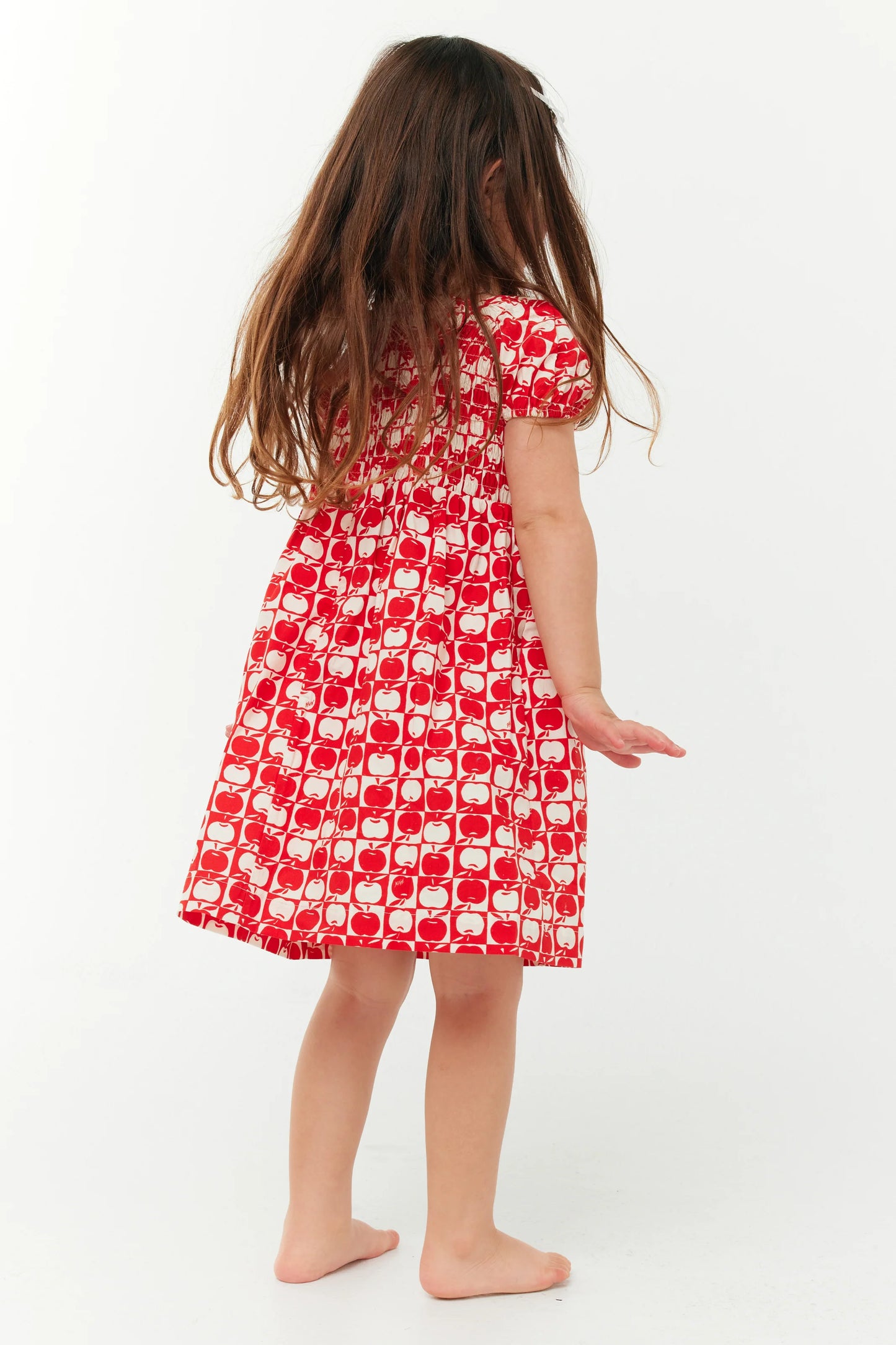 HVN Kids Fromer Dress in red apple
