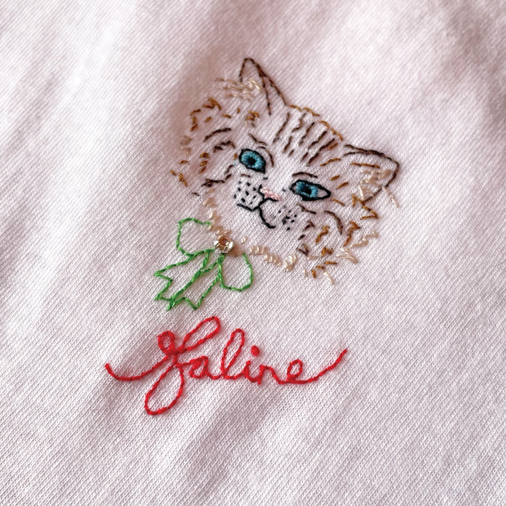 Abbie Walsh Pepe Embroidered T-shirt