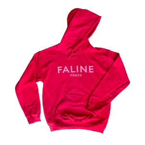 Faline Tokyo hoodie (Red×Pink)