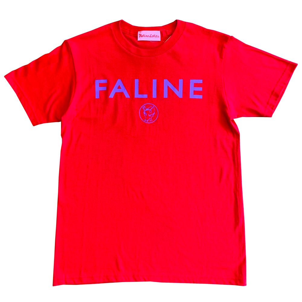 Faline logo charity Tee (Red)