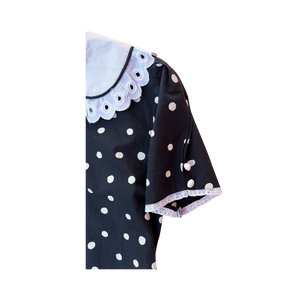 Batsheva Clarice dress Black&White polka dot