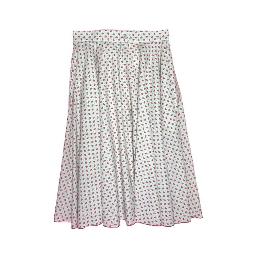 Fifi chachnil Funambule skirt (Red/Grey)