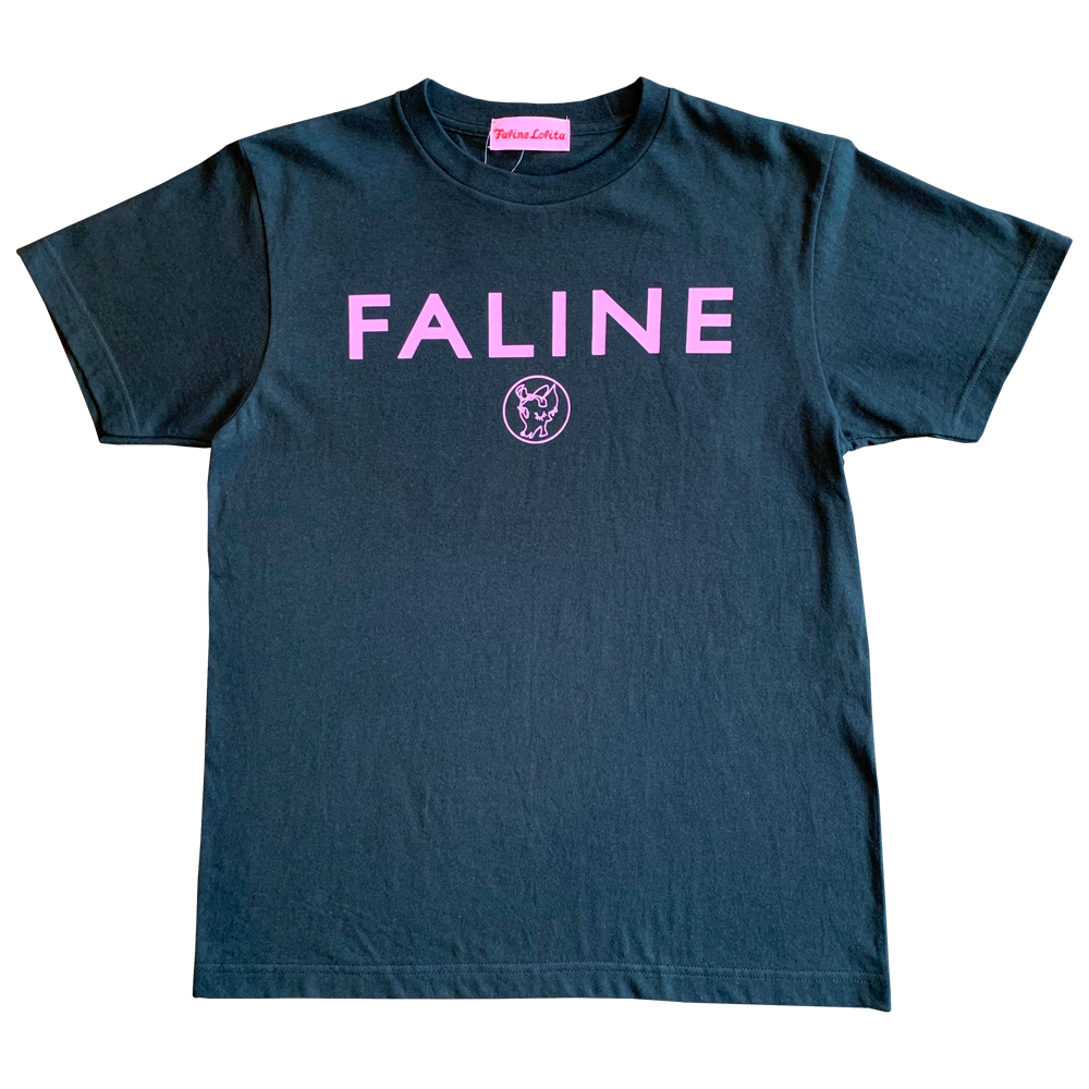 Faline logo charity Tee (Smoke black)