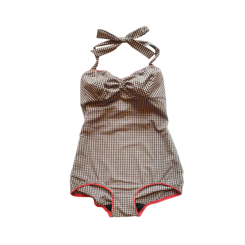 Fifi chachnil Saint Malo Swim wear (Vichy) – Faline Tokyo