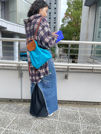 Faline Enrejar Before Sunrise Denim Skirt