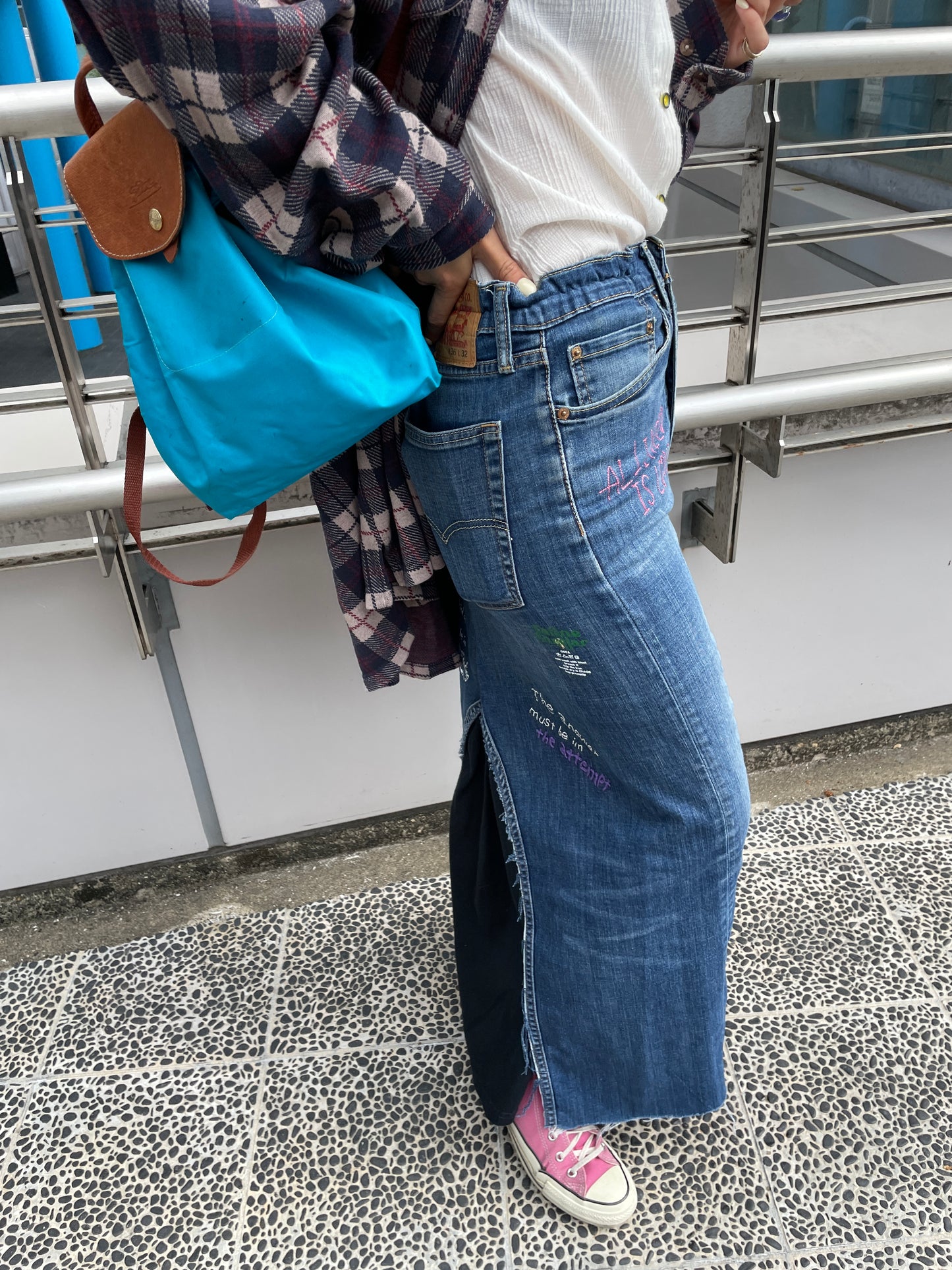 Faline Enrejar Before Sunrise Denim Skirt