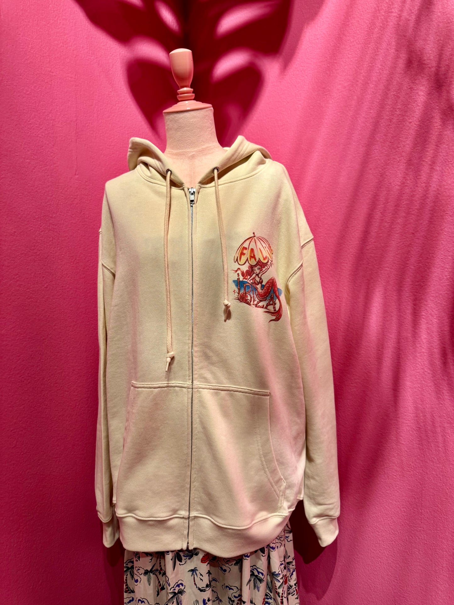 Antoine Kruk x Faline IBIZA hoody mermaid in Beige