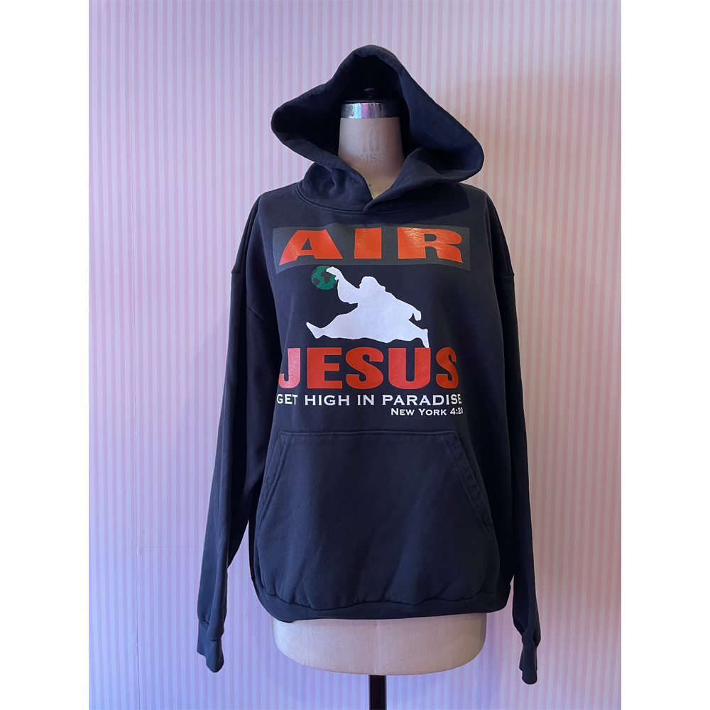 Paradis3 AIR JESUS HOOD in Black