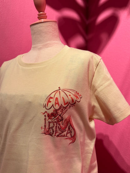 Antoine Kruk x Faline Ibiza Tee mermaid small in beige