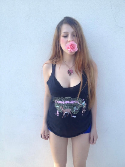 PCA by Manon Battlefield Tank in Black