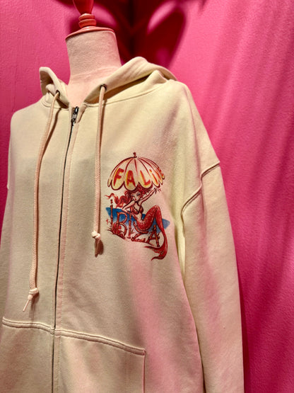 Antoine Kruk x Faline IBIZA hoody mermaid in Beige