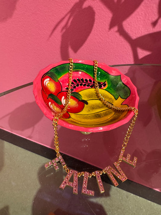 FALINE🩷NECKLACE PINK