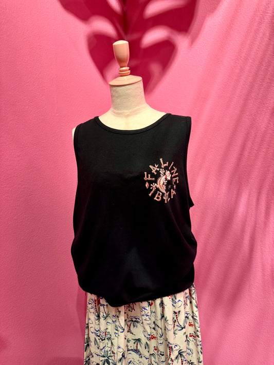 Antoine Kruk x Faline IBIZA Tank Gecko in black