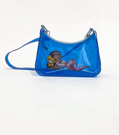 Fafi Lil Plastic Bag + Birtak keychain blue