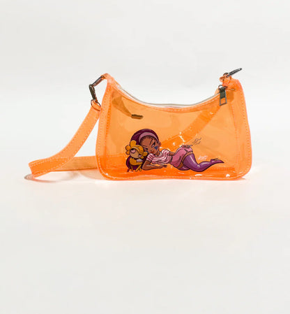 Fafi Lil Plastic Bag + Birtak keychain orange