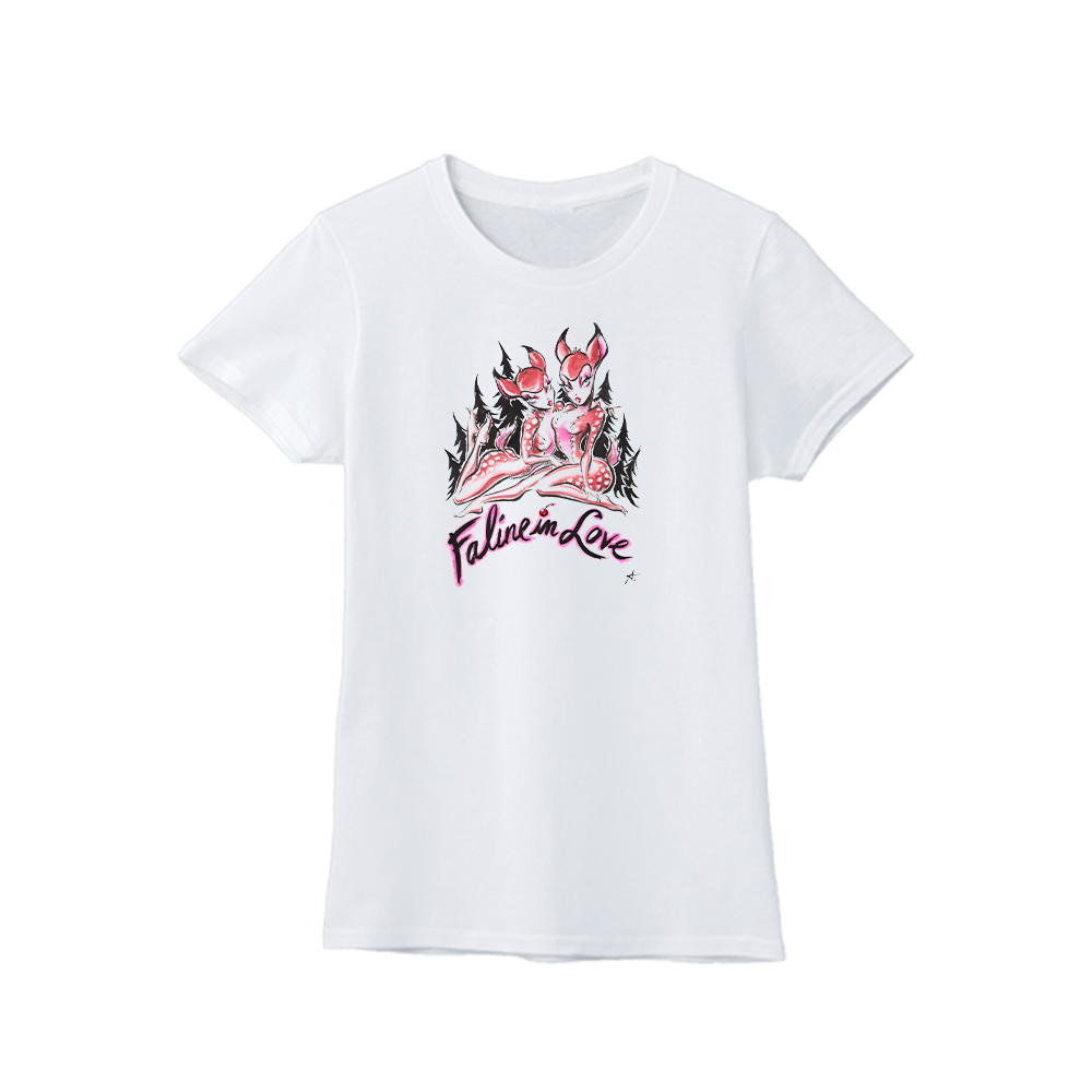 Antoine Faline in love Bambi Ladies Tee