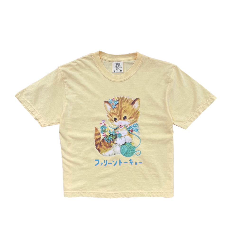 Faline lolita cat T in Yellow