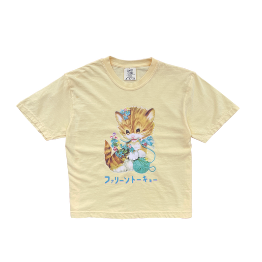 Faline lolita cat T in Yellow