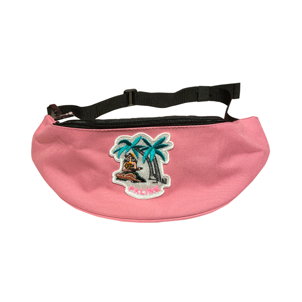 Faline Hawaian Girl Wappen Body Bag in Light PINK