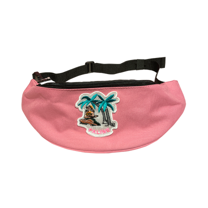 Faline Hawaian Girl Wappen Body Bag in Light PINK