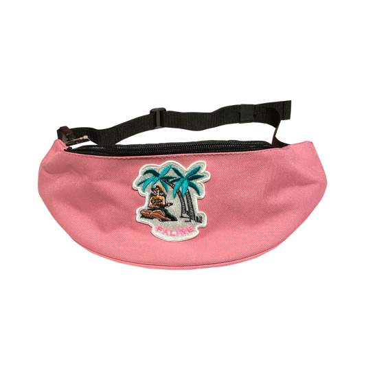 Faline Hawaian Girl Wappen Body Bag in Light PINK