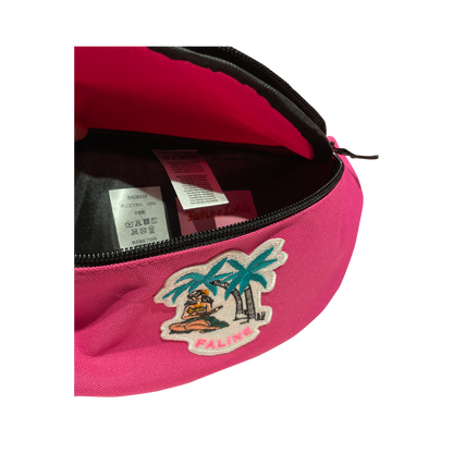 Faline Hawaian Girl Wappen Body Bag in Fushia PINK