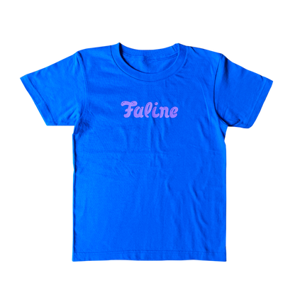 Faline Lolita kids Tee Blue