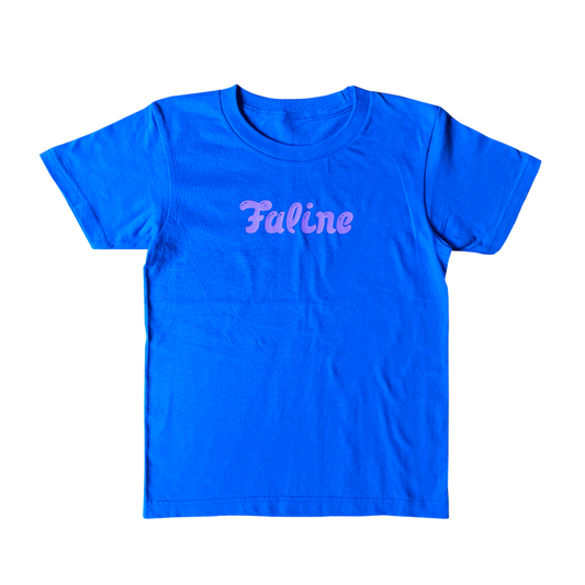 Faline Lolita kids Tee Blue