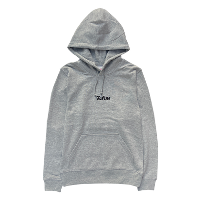 Faline Embroidery Hoodie light Grey