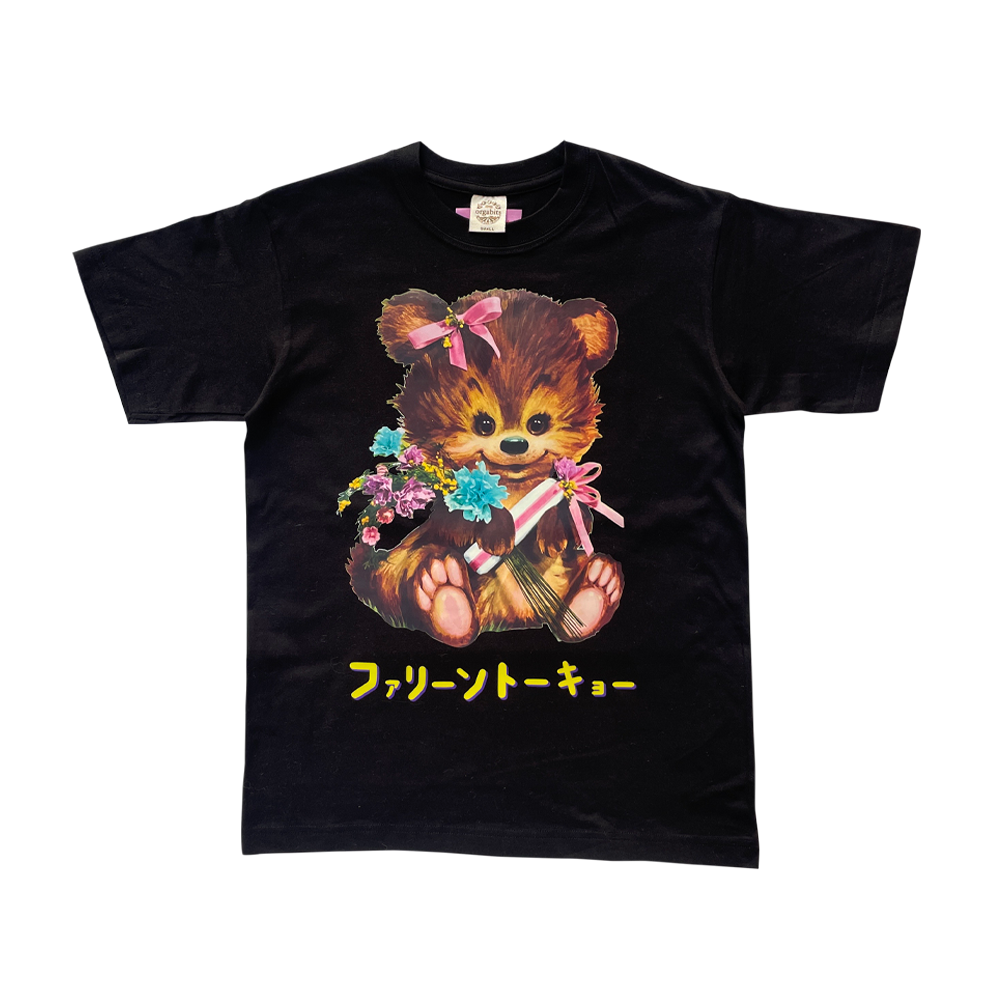 Faline lolita bear T Black