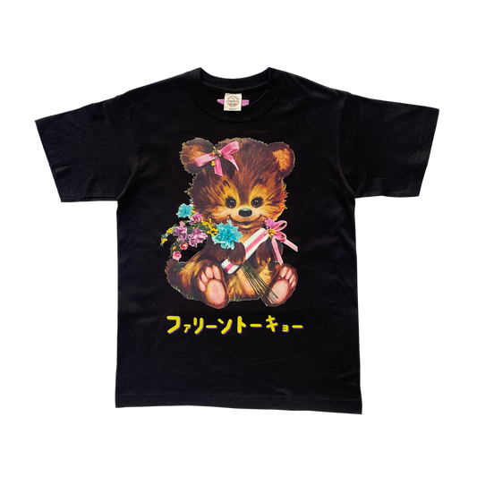 Faline lolita bear T Black