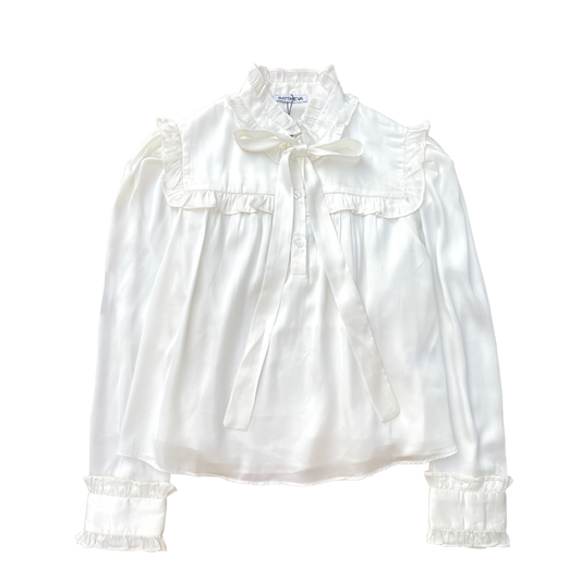 Batsheva Mina Blouse in White