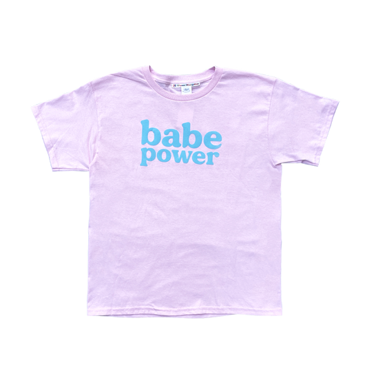 Vanna Youngstein Tee Bebe Power Baby Pink