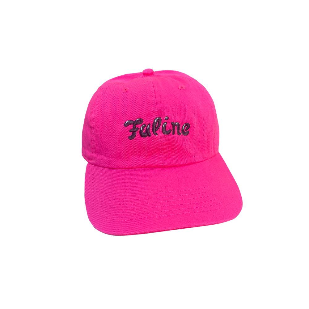 Faline lolita cap in hotpink