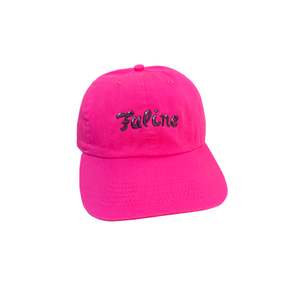 Faline lolita cap in hotpink