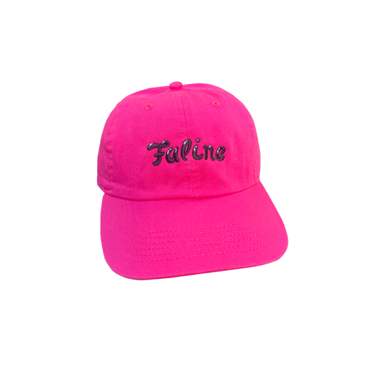 Faline lolita cap in hotpink