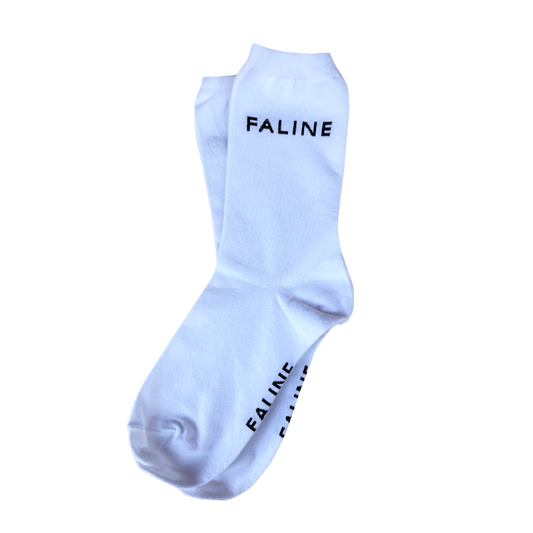 FALINE socks White no frill