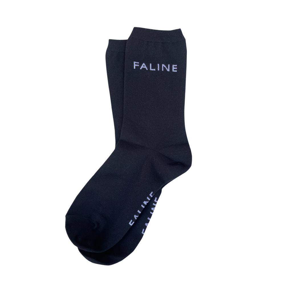 FALINE socks Black no frill