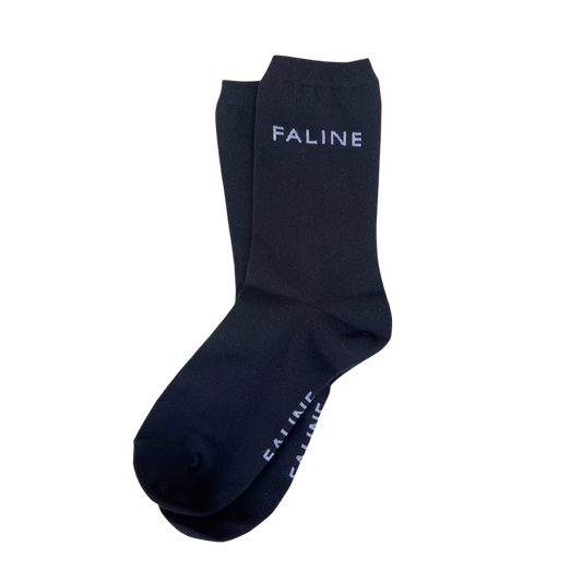 FALINE socks Black no frill