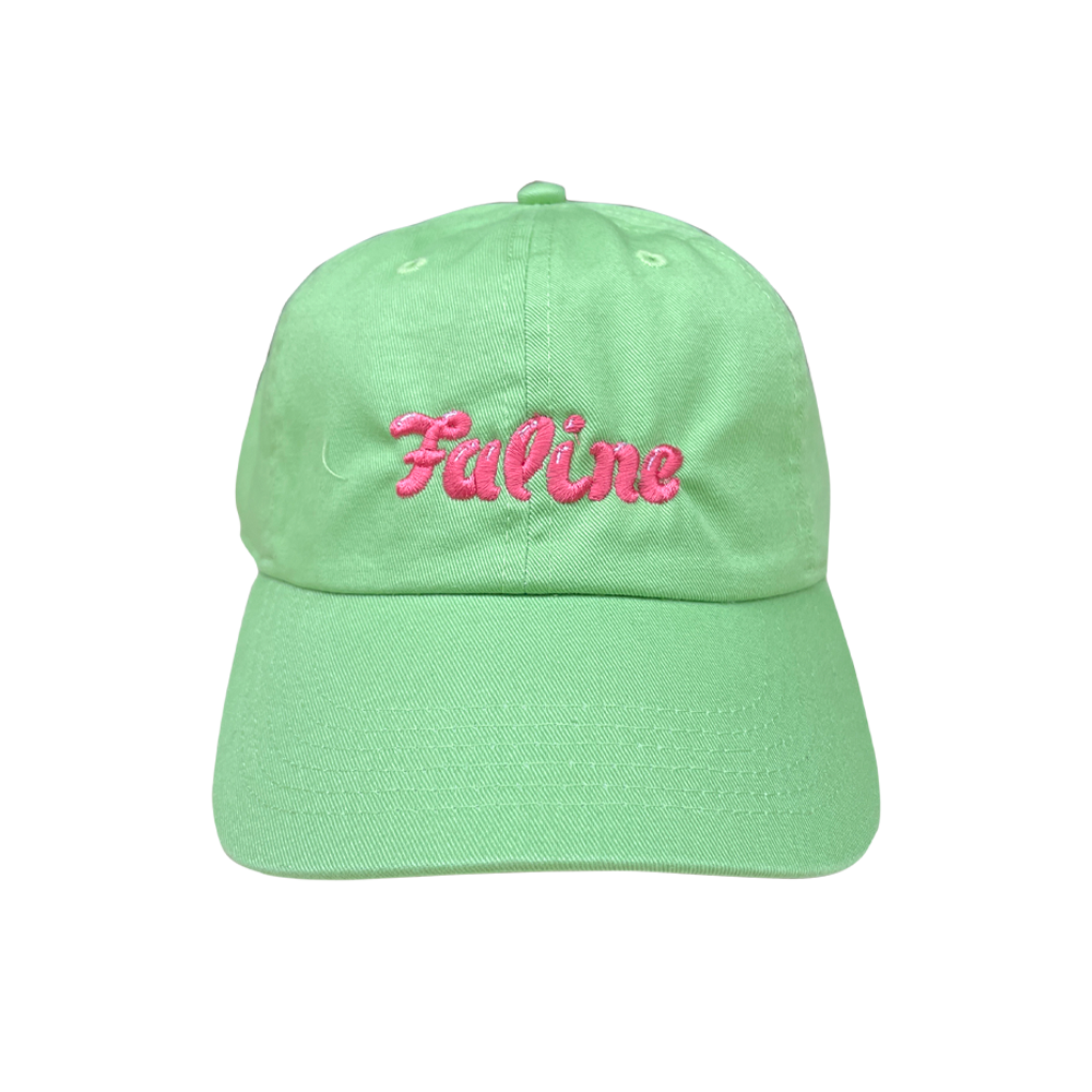 Faline lolita cap in lime green