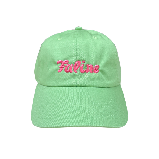 Faline lolita cap in lime green