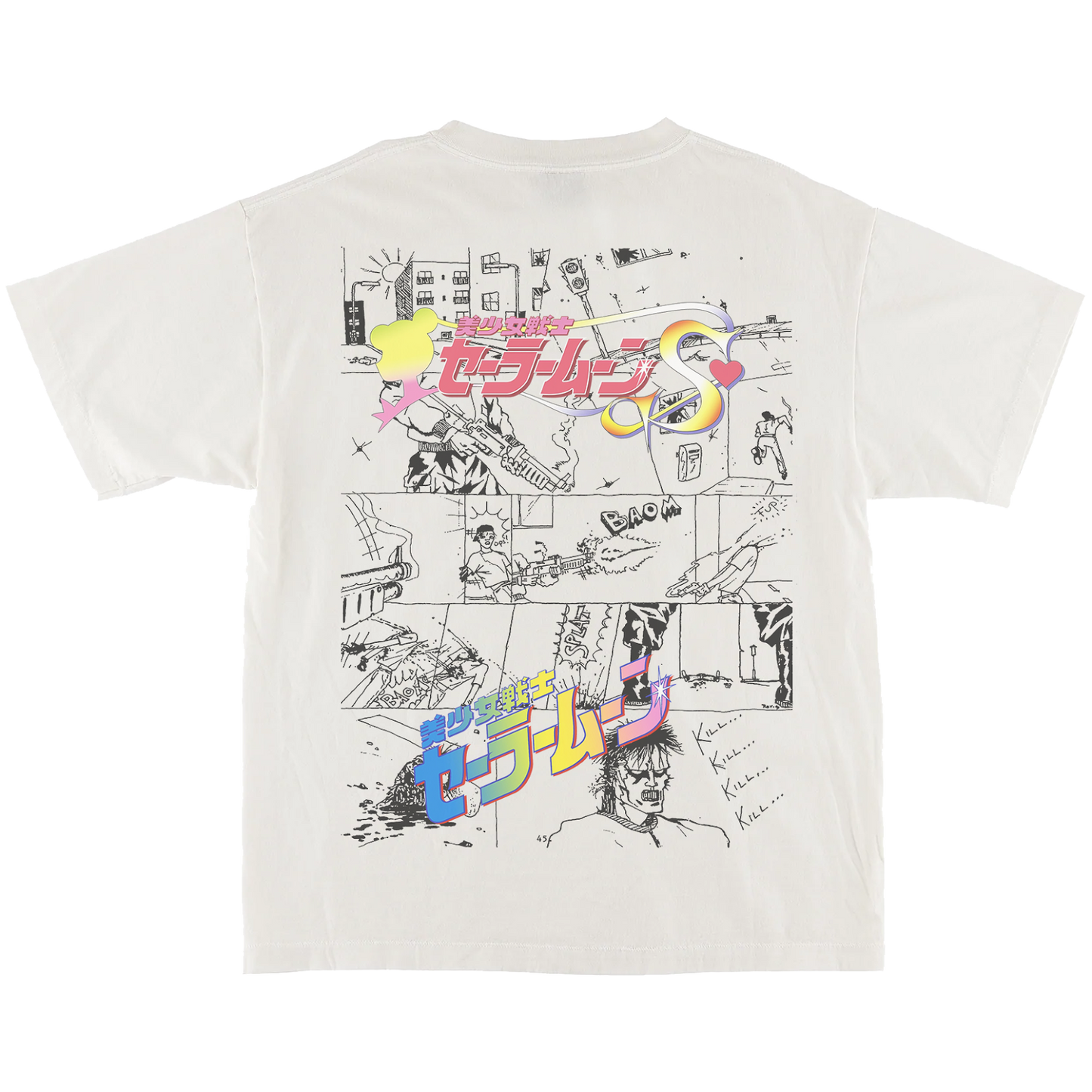 Paradis3 KILL KILL KILL SS in Off White