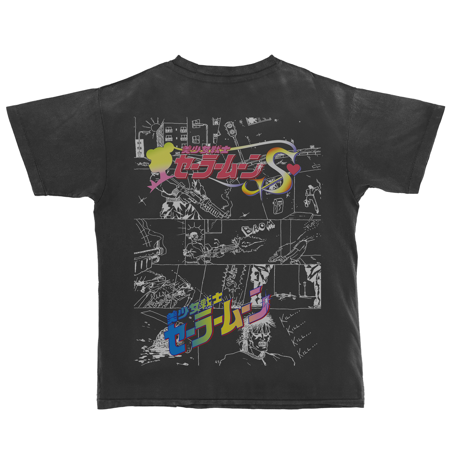 Paradis3 KILL KILL KILL SS in Vintage Black