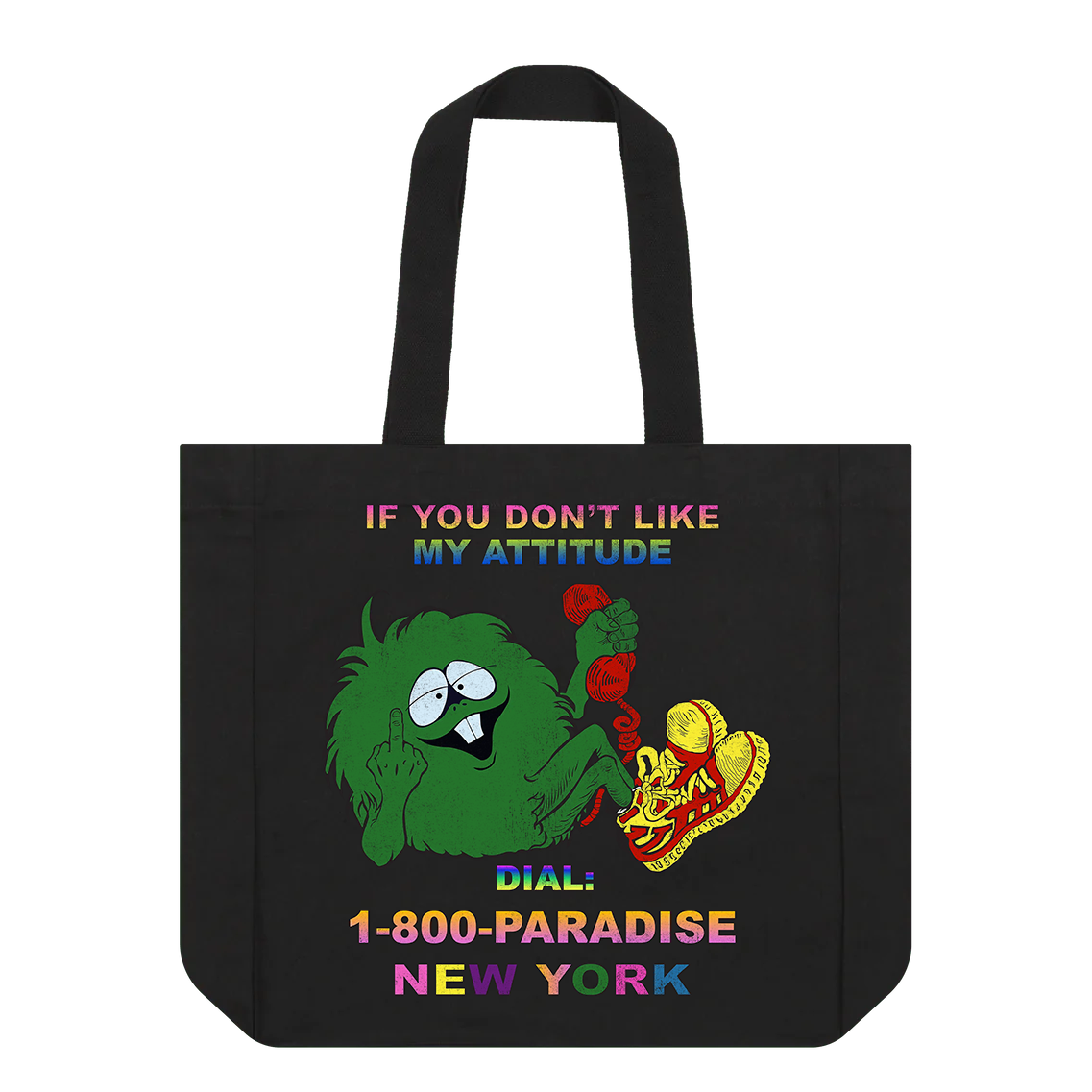 Paradis3 ATTITUDE Tote in Black