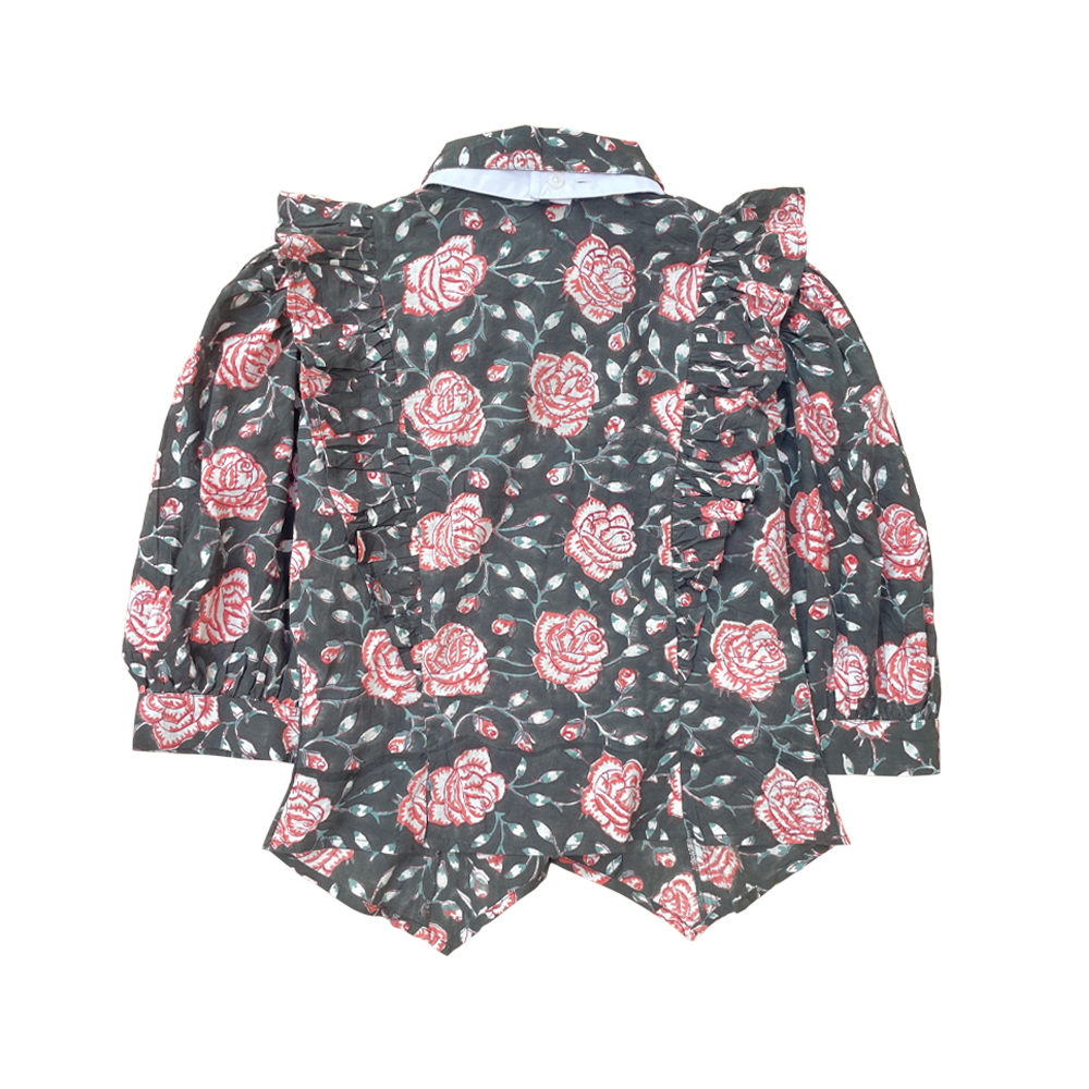 Batsheva Moon blouse in Rose