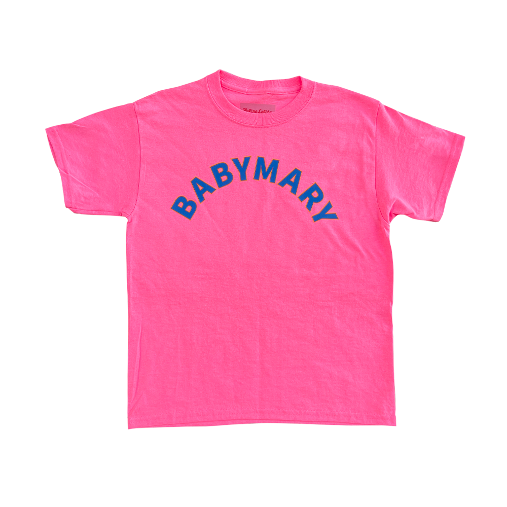 Faline BABYMARY short sleeves T in Neon Pink