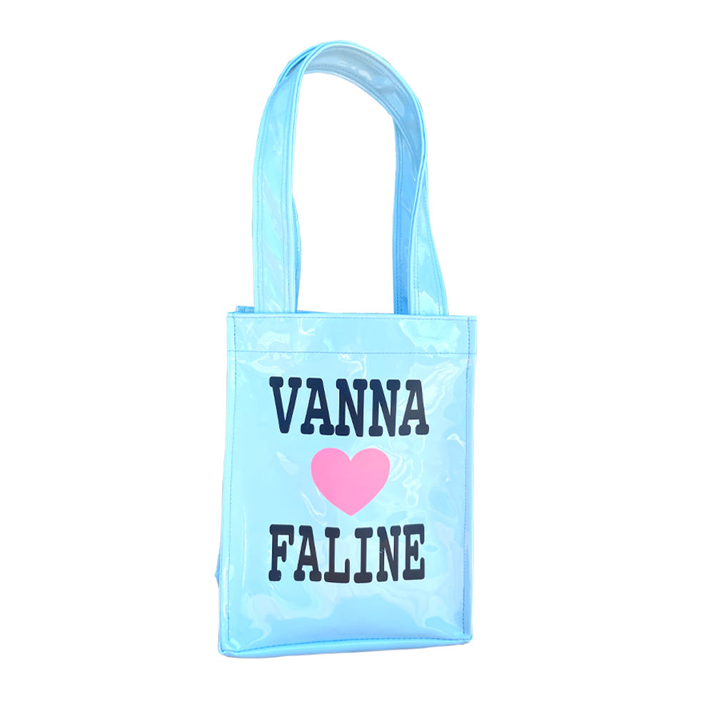 VANNA♡FALINE tote bag Light blue