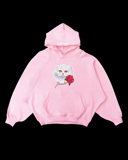 PURRADISE HOOD Light Pink